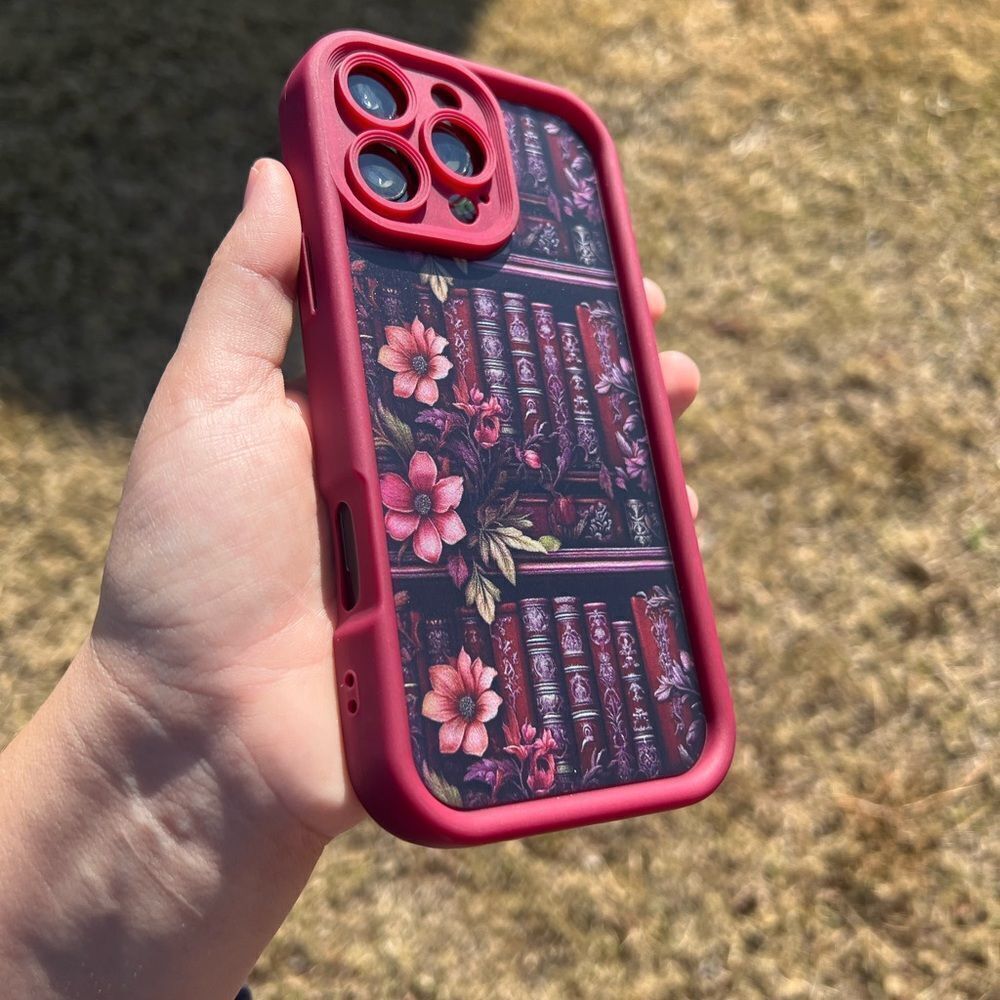 Vintage Library Floral Phone Case for iPhone 15 - Picture 5 of 6